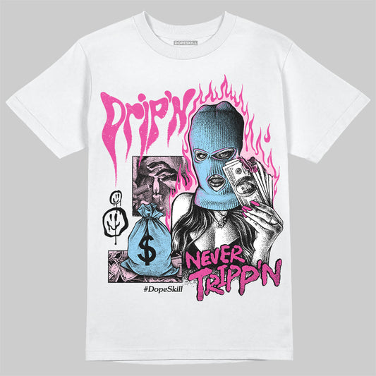 Jordan 6 “Doernbecher” DopeSkill T-Shirt Drip'n Never Tripp'n Graphic Streetwear - White