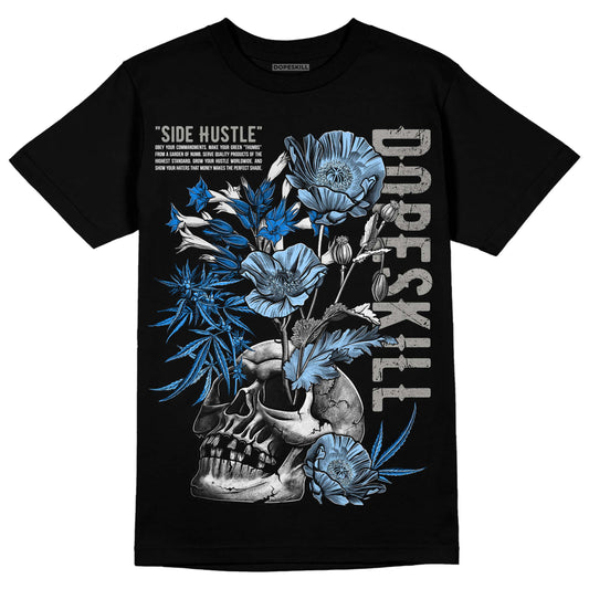 Jordan 11 Retro Cool Grey DopeSkill T-Shirt Side Hustle Graphic Streetwear - Black