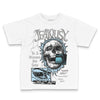 Jordan 4 Retro GS “Blue Chill” DopeSkill Toddler Kids T-shirt Jealousy Graphic Streetwear - White