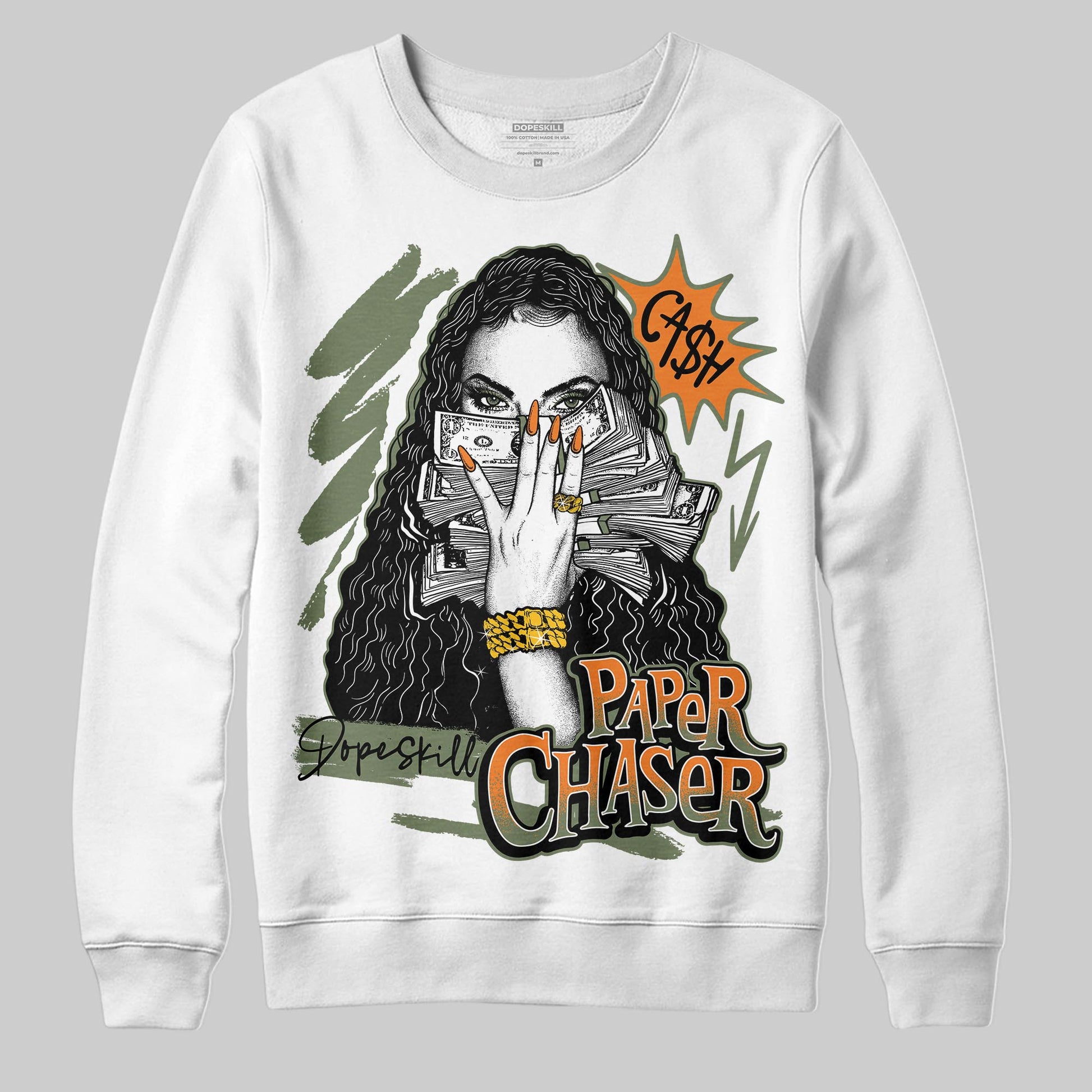 Jordan 4 Retro OG SP Undefeated (2025) DopeSkill Sweatshirt NPC Graphic Streetwear - White