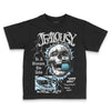 Jordan 4 Retro GS “Blue Chill” DopeSkill Toddler Kids T-shirt Jealousy Graphic Streetwear - Black