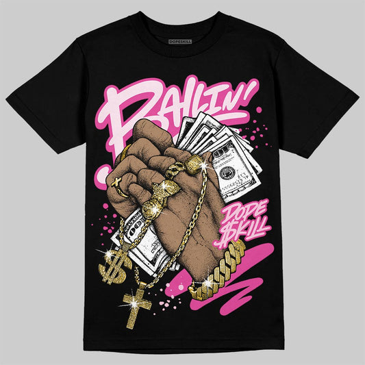 Dunk Low GS 'Triple Pink' DopeSkill T-Shirt Always Ballin' Graphic Streetwear - Black