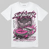 Dunk Low GS 'Triple Pink' DopeSkill T-Shirt New Side Hustler Graphic Streetwear - White