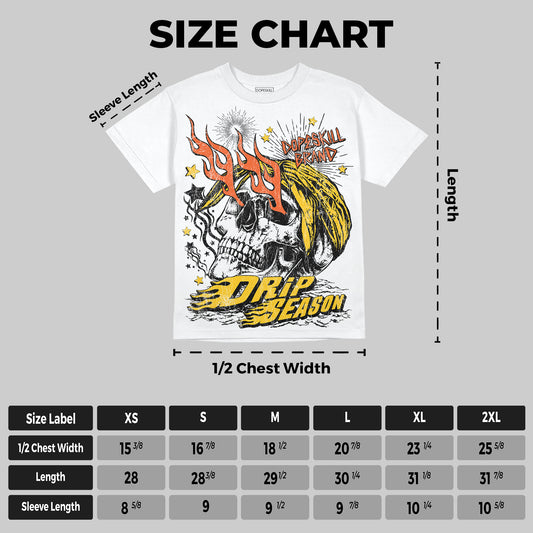 Yellow Collection DopeSkill Oversize Print T-Shirt Drip Season Graphic