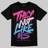 Dunk Low GS 'Triple Pink' DopeSkill T-Shirt They Not Like Us Graphic Streetwear