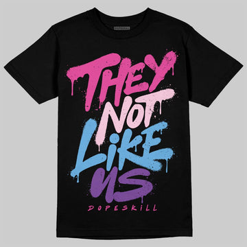 Dunk Low GS 'Triple Pink' DopeSkill T-Shirt They Not Like Us Graphic Streetwear