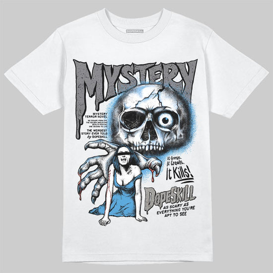 Air Max 95 OG Blue Spark DopeSkill T-Shirt Mystery Ghostly Grasp Graphic Streetwear - White
