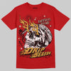 Red Sneakers DopeSkill T-Shirt Drip Season Graphic Streetwear - Red