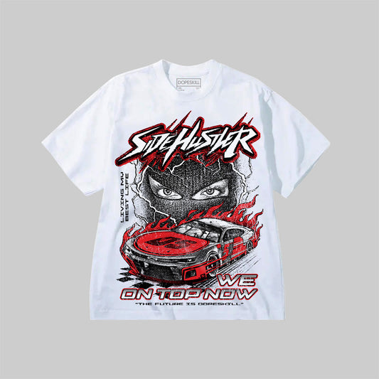 New Side Hustler DopeSkill Premium T-shirt Streetwear - White