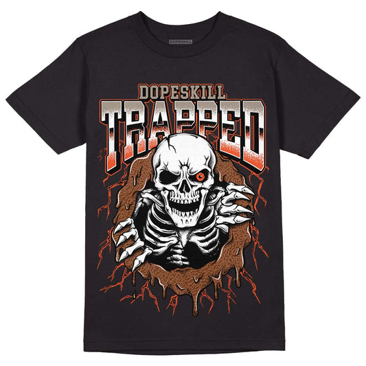 Jordan 3 “Desert Elephant” DopeSkill T-Shirt Trapped Halloween Graphic Streetwear - Black