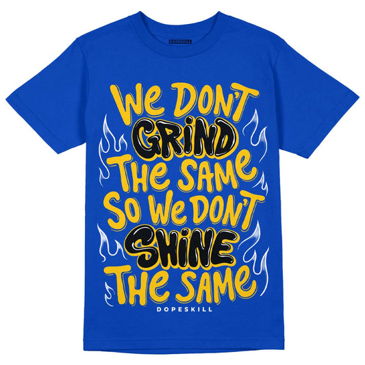 Jordan 14 “Laney” DopeSkill Varsity Royal T-Shirt Grind Shine Graphic Streetwear