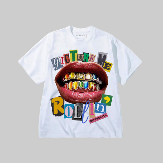 Picture Me DopeSkill Premium T-shirt Streetwear - White