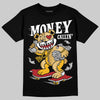Jordan 12 Retro 'Taxi' 2025 DopeSkill T-Shirt Money Callin' Graphic Streetwear - Black