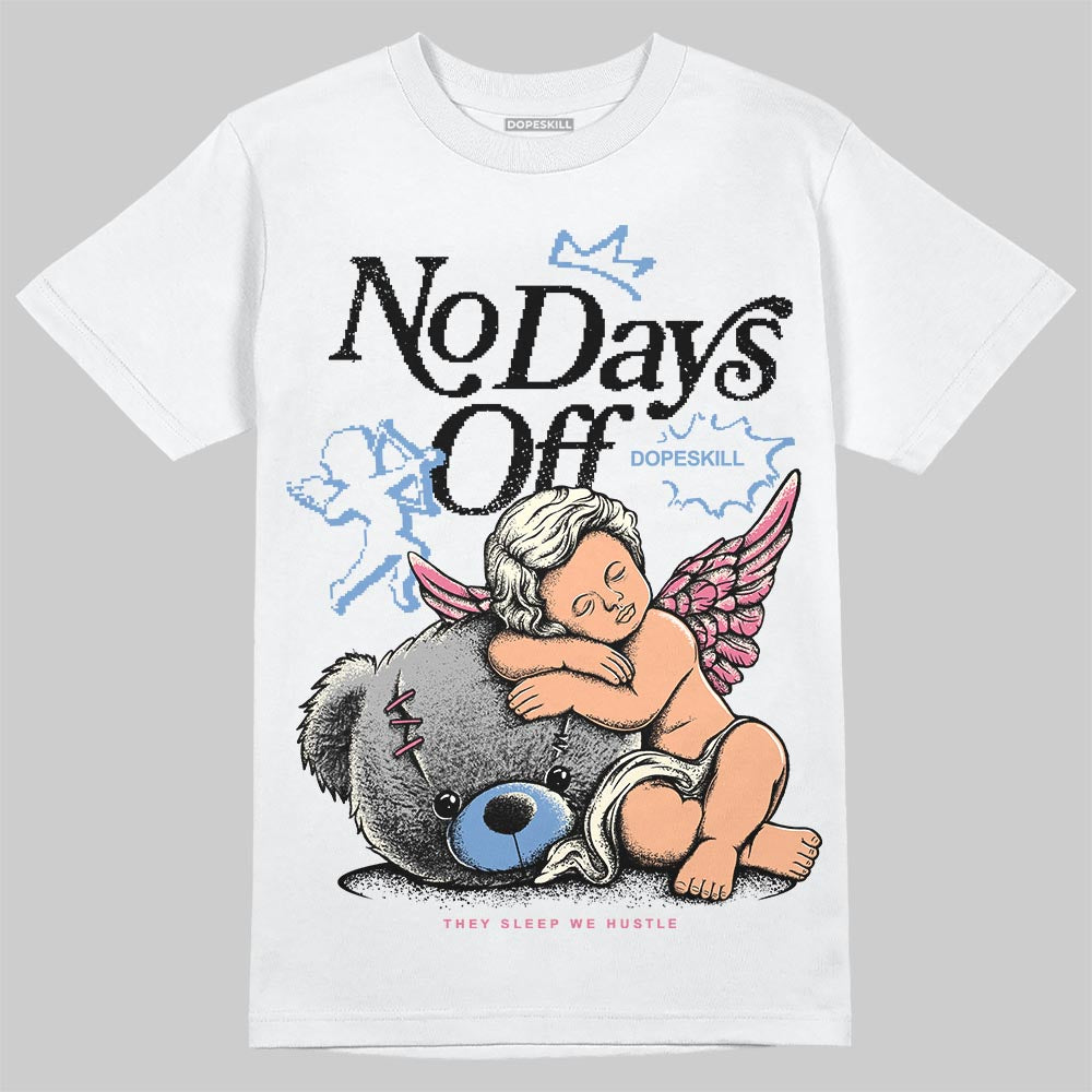 Jordan 1 High OG "Self-Expression" DopeSkill T-Shirt New No Days Off Graphic Streetwear - White