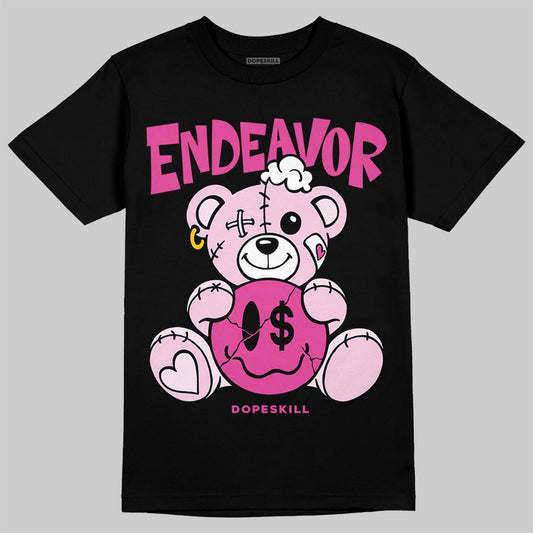 Dunk Low GS 'Triple Pink' DopeSkill T-Shirt Endeavor Graphic Streetwear - Black
