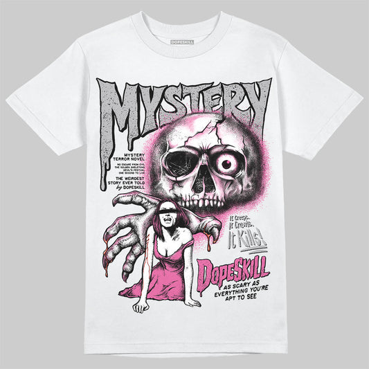 Asics Gel-Kayano 14 ‘Cream Sweet Pink’ DopeSkill T-Shirt Mystery Ghostly Grasp Graphic Streetwear - White