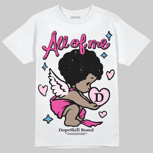 Pink Sneakers DopeSkill T-Shirt All Of Me Graphic Streetwear - White