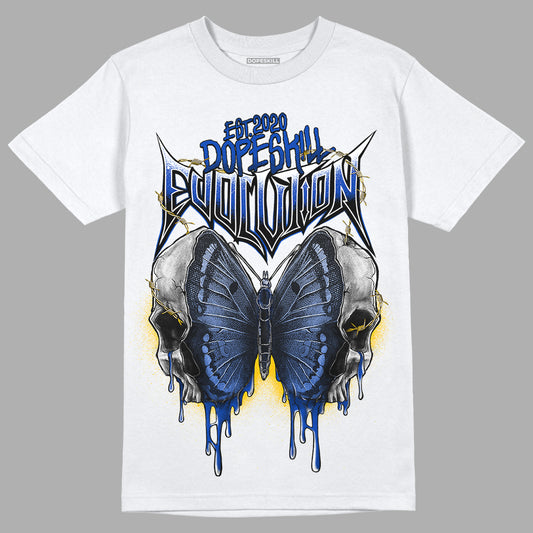 Jordan 14 “Laney” DopeSkill T-Shirt DopeSkill Evolution Graphic Streetwear - White