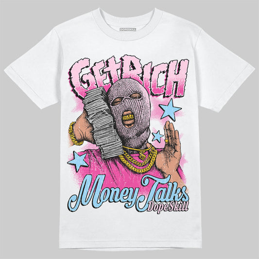 Jordan 6 “Doernbecher” DopeSkill T-Shirt Get Rich Graphic Streetwear - White