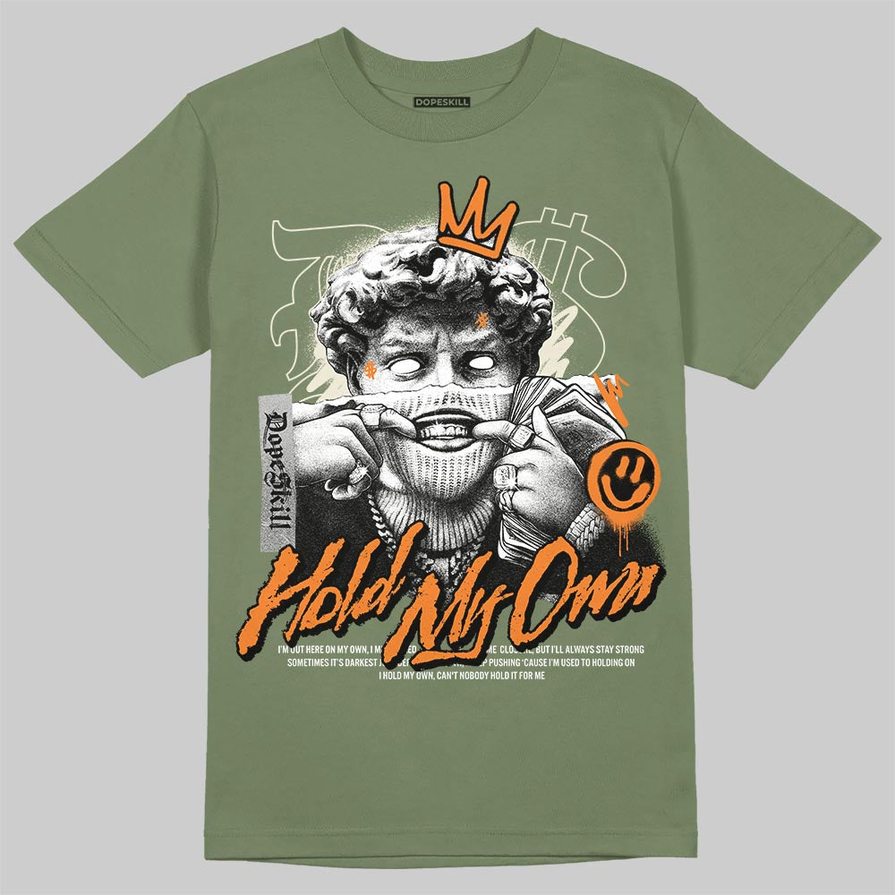 Jordan 4 Retro OG SP Undefeated (2025) DopeSkill T-Shirt In My Way Graphic Streetwear - Military Green
