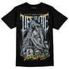 Jordan 13 “Blue Grey” DopeSkill T-Shirt Life or Die  Graphic Streetwear - Black