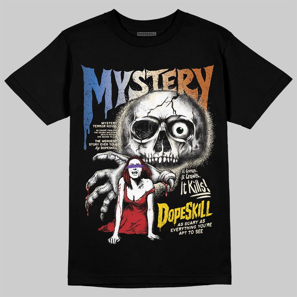 Jordan 17 Retro Low SP Infinite Archives DopeSkill T-Shirt Mystery Ghostly Grasp Graphic Streetwear - black