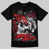 Red Sneakers DopeSkill T-Shirt Drip Season Graphic Streetwear - Black