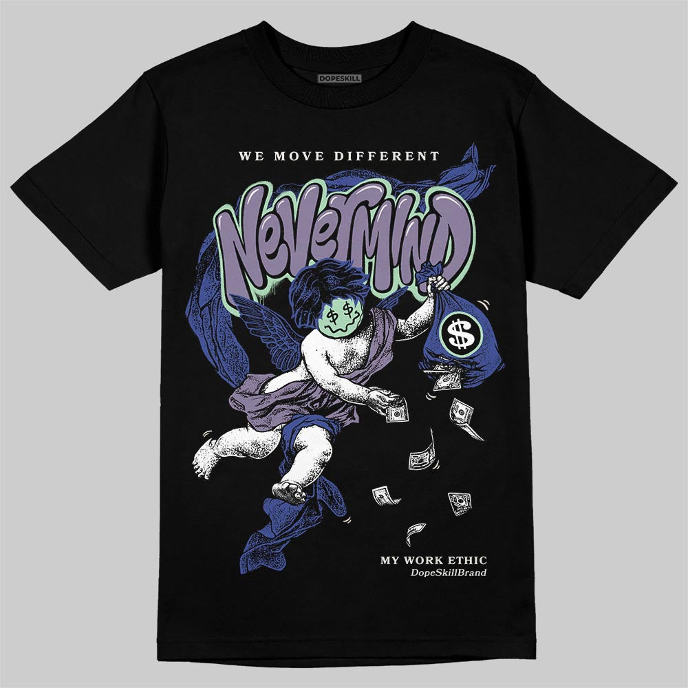 Jordan 1 Retro Low OG Zion Williamson Voodoo Alternate DopeSkill T-Shirt Nevermind Graphic Streetwear - Black
