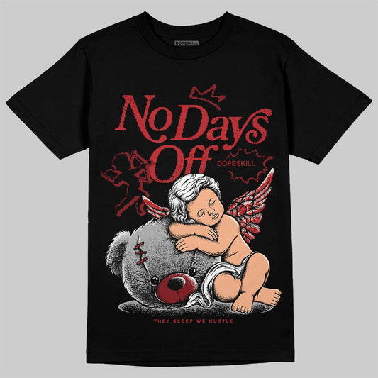 Air Foamposite One Cough Drop (2025) DopeSkill T-Shirt New No Days Off Graphic Streetwear - Black
