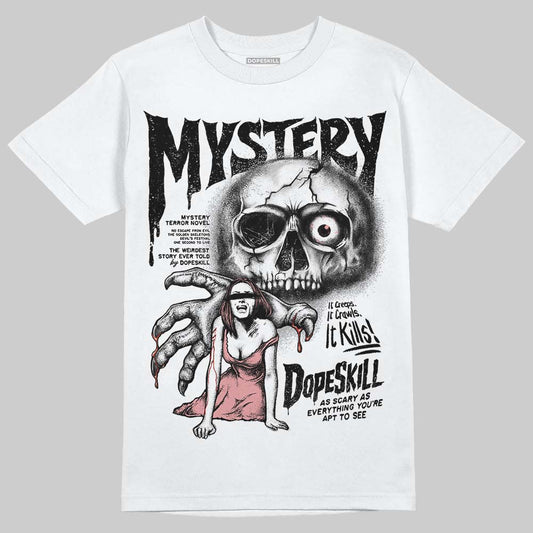 Harris Tweed x Wmns Dunk Low 'Black Phantom' DopeSkill T-Shirt Mystery Ghostly Grasp Graphic Streetwear - White