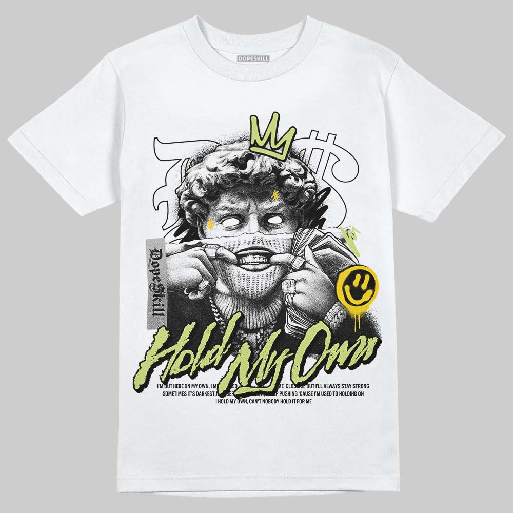 Jordan 5 “Luminous Green” DopeSkill T-Shirt In My Way Graphic Streetwear - White