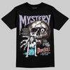 Harris Tweed x Dunk Low Denim Turquoise and Baroque Brown DopeSkill T-Shirt Mystery Ghostly Grasp Graphic Streetwear - black
