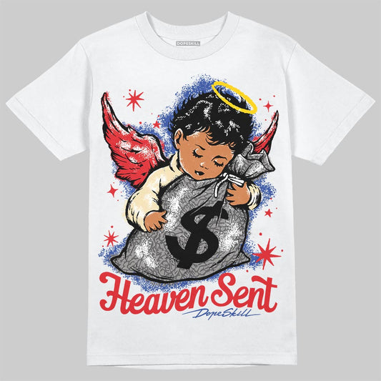 Jordan 3 “Seoul 2.0” DopeSkill T-Shirt Heaven Sent Graphic Streetwear - White