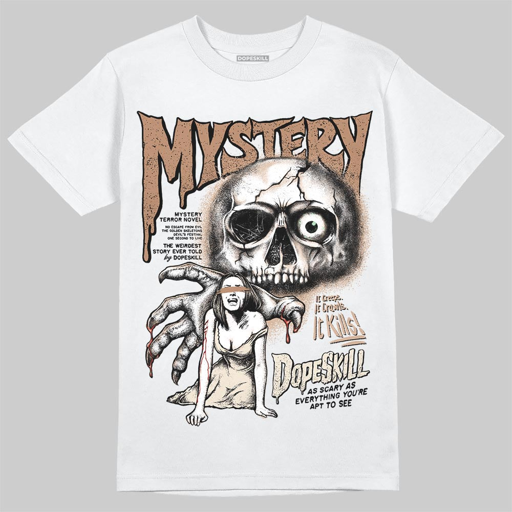 Jordan 4 Retro Cozy Girl DopeSkill T-Shirt Mystery Ghostly Grasp Graphic Streetwear - White