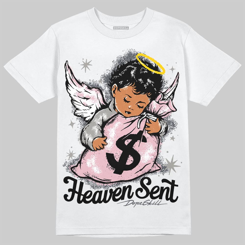 Air Max 95 OG “Pink Foam” DopeSkill T-Shirt Heaven Sent Graphic Streetwear - White