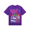 PURPLE Sneakers DopeSkill T-Shirt Ease My Mind Graphic Streetwear - Purple