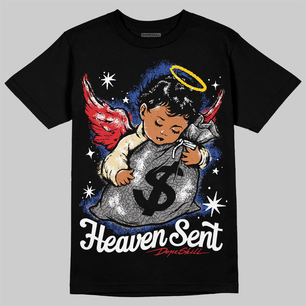 Jordan 3 “Seoul 2.0” DopeSkill T-Shirt Heaven Sent Graphic Streetwear - Black