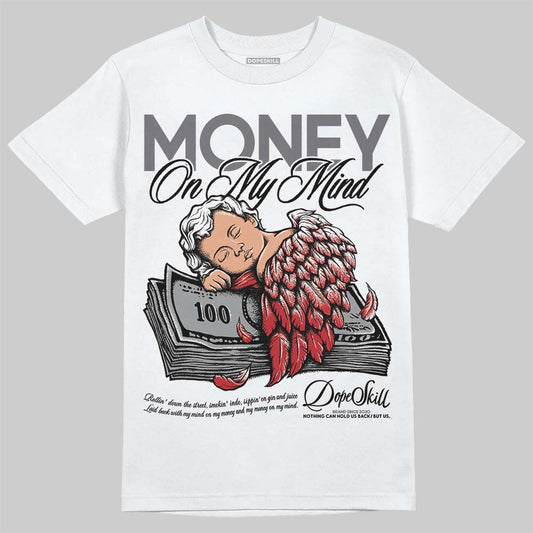Jordan 3 “Cement Grey” DopeSkill T-Shirt MOMM Graphic Streetwear - White