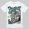 Jordan 1 High OG “Fir” (Pro Green) DopeSkill T-Shirt Pocket Change Graphic Streetwear - White