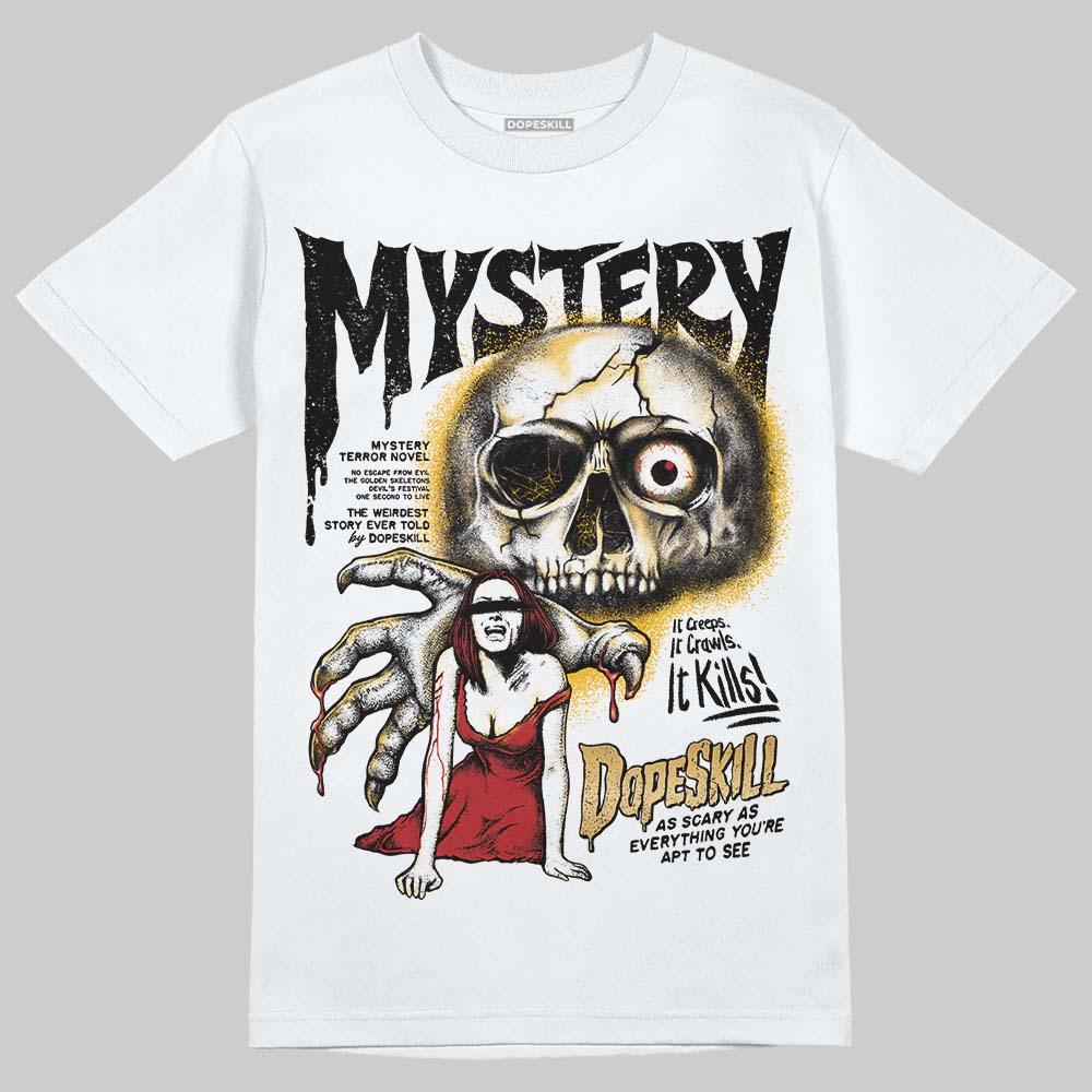 Jordan 12 Retro 'Taxi' 2025 DopeSkill T-Shirt Mystery Ghostly Grasp Graphic Streetwear - White