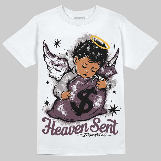 A Ma Maniére x Air Jordan 5 “Violet Ore” DopeSkill T-Shirt Heaven Sent Graphic Streetwear - White