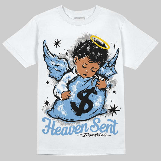 Jordan 12 Retro 'Melo' DopeSkill T-Shirt Heaven Sent Graphic Streetwear - White