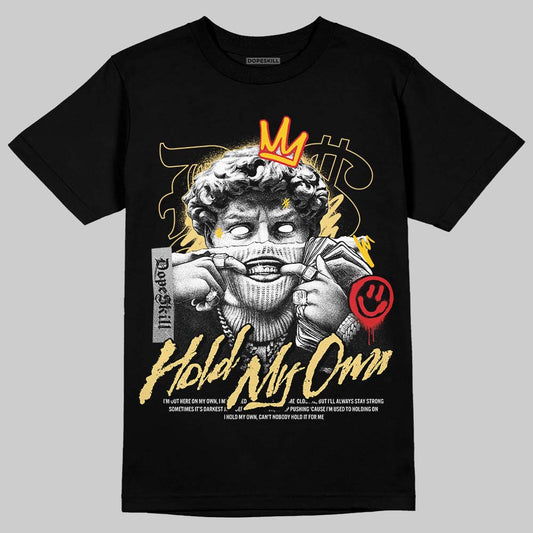 Quai 54 x Air Jordan 1 Retro Low OG Tour Yellow Black DopeSkill T-Shirt In My Way Graphic Streetwear - Black