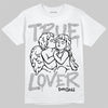 Jordan 4 OG “White Cement” DopeSkill T-Shirt True Lover Graphic Streetwear - White