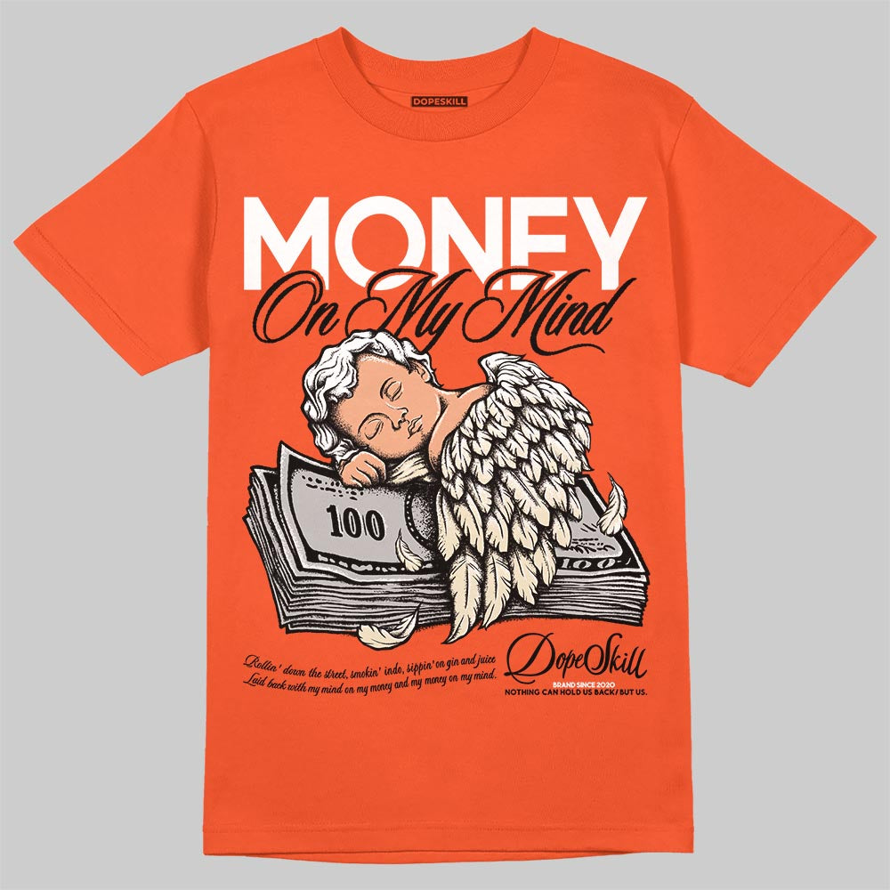 Jordan 1 Retro High OG Shattered Backboard (2025) DopeSkill T-Shirt MOMM Graphic Streetwear - Orange