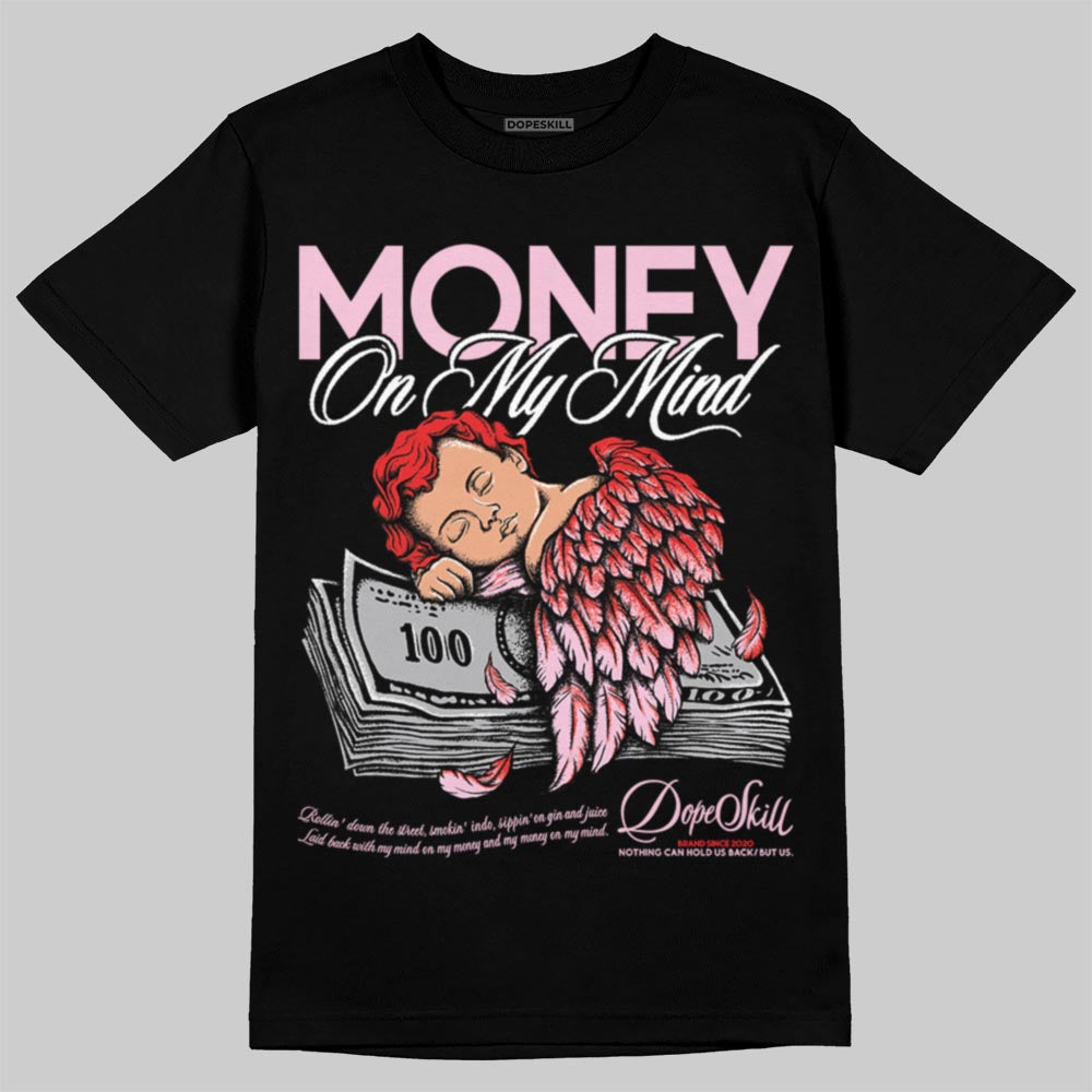 Awake NY x Air Jordan 5 Arctic Pink DopeSkill T-Shirt MOMM Graphic Streetwear - black