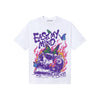 PURPLE Sneakers DopeSkill T-Shirt Ease My Mind Graphic Streetwear - White