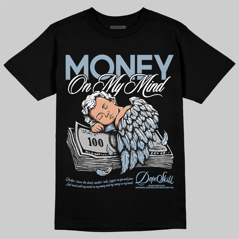 Jordan 40 “Blue Suede” DopeSkill T-Shirt MOMM Graphic Streetwear - Black