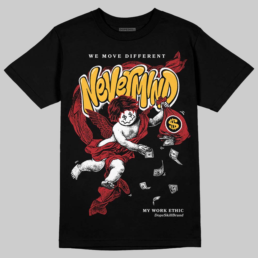 Jordan 14 Golf “Last Shot” DopeSkill T-Shirt Nevermind Graphic Streetwear - black