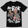 Harris Tweed x Wmns Dunk Low 'Black Phantom' DopeSkill T-Shirt No Risk No Story Graphic Streetwear - Black